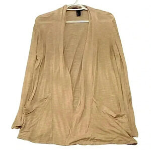 Size Small H&M Cardigan - SHEER CRAYOLA PEACH